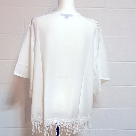 Kate & Mallory Open Lace Shrug - NWOT - Picture 5 of 6